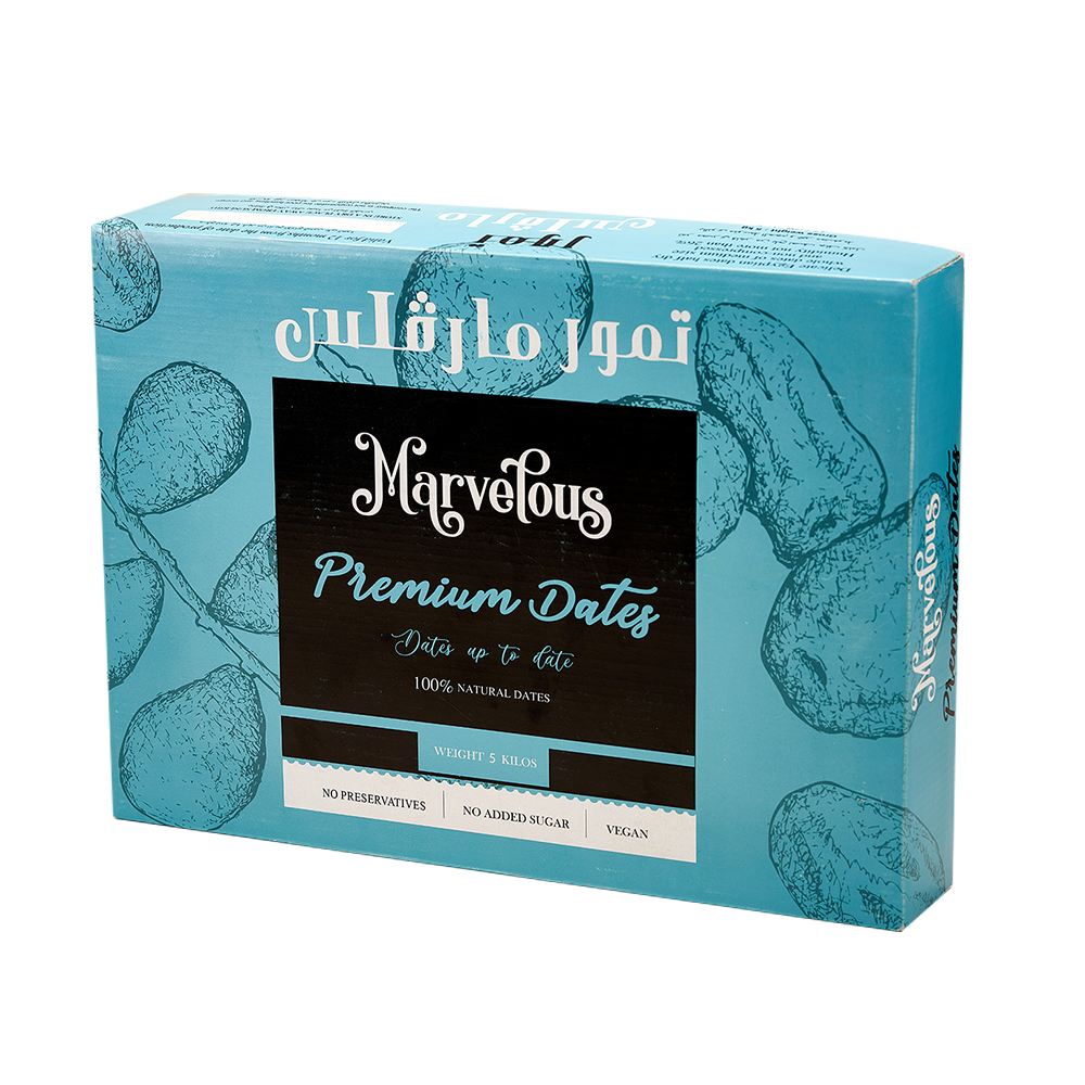 Marvelous Egyptian Medjool dates jumbo size 5.0 kg