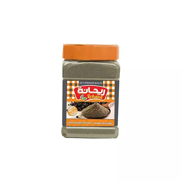 Rayhana jar of ground black pepper