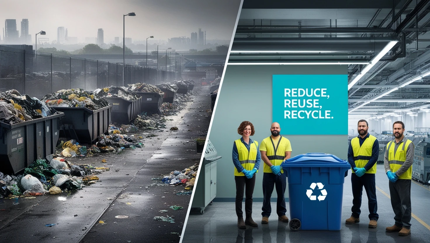 أهمية إدارة مخلفات التصنيع